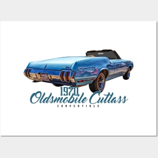 1970 Oldsmobile Cutlass Convertible Posters and Art